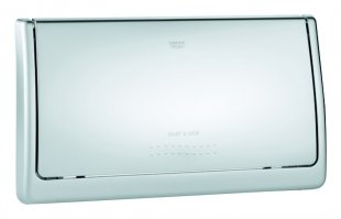 Grohe Abdeckplatte Grohe-classic f.UP-Spülkasten mattchrom